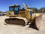Used Bulldozer in yard